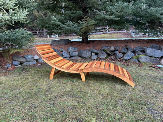 Clear Cedar Lounger