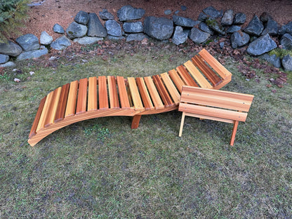 Clear Cedar Lounger