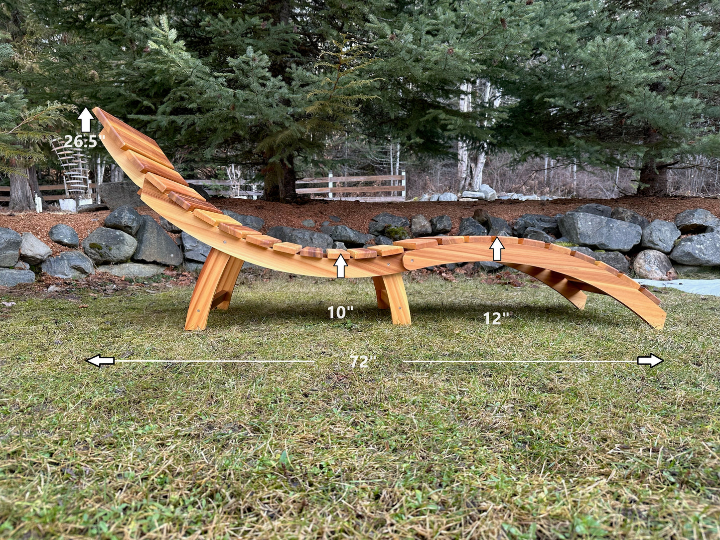 Clear Cedar Lounger