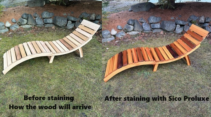 Clear Cedar Lounger