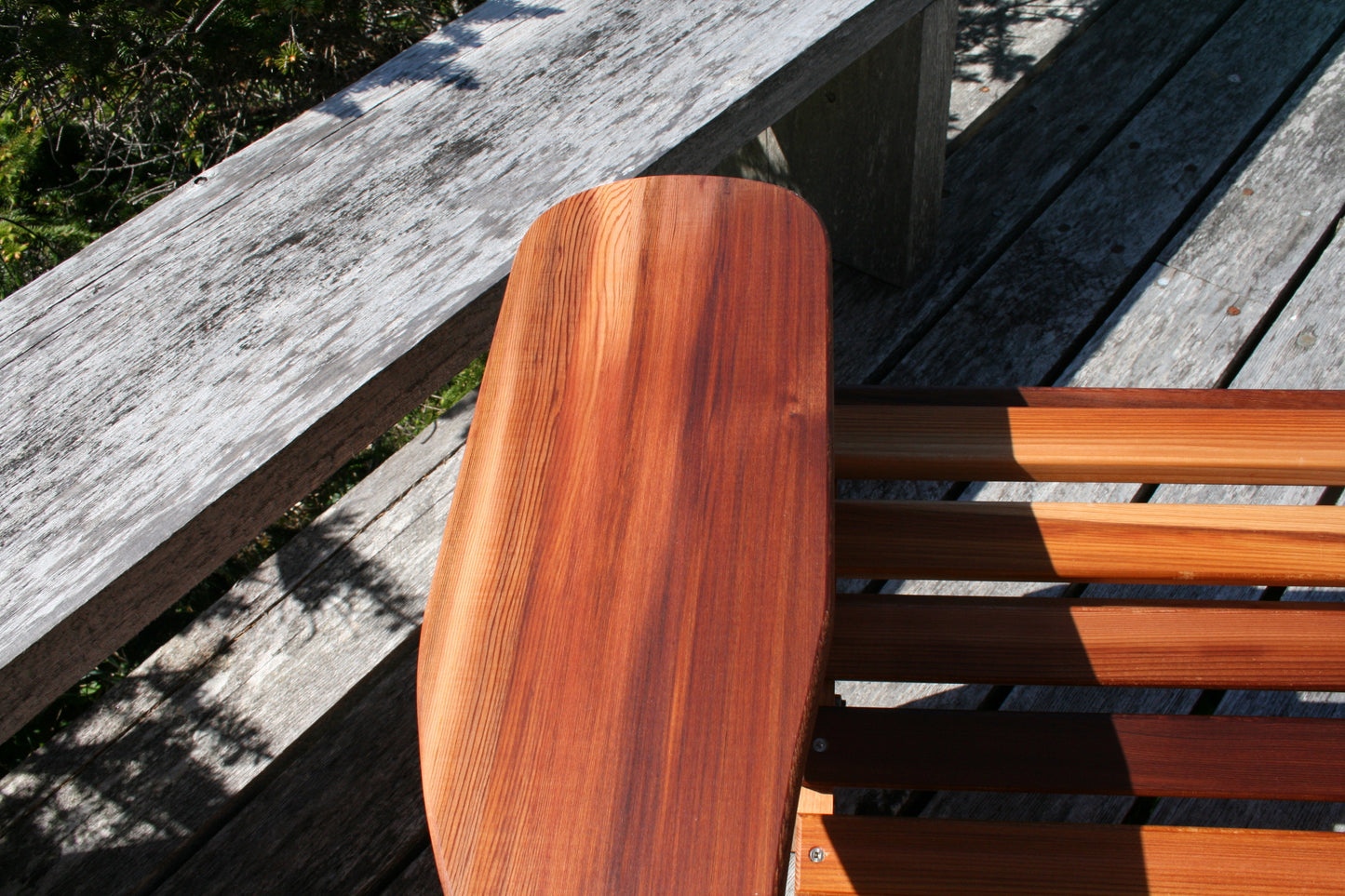 cedar adirondack chair