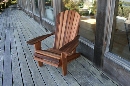 cedar adirondack chair