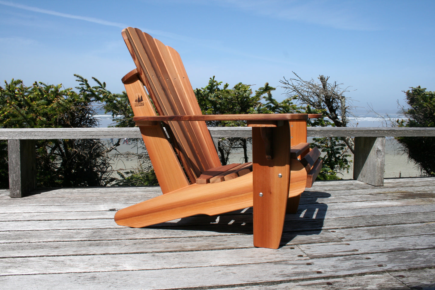 adirondack chairs with table