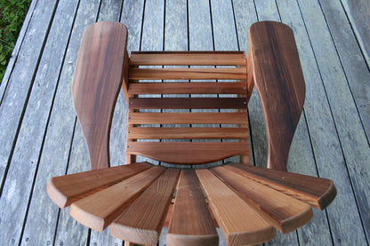 wooden adirondack chairs