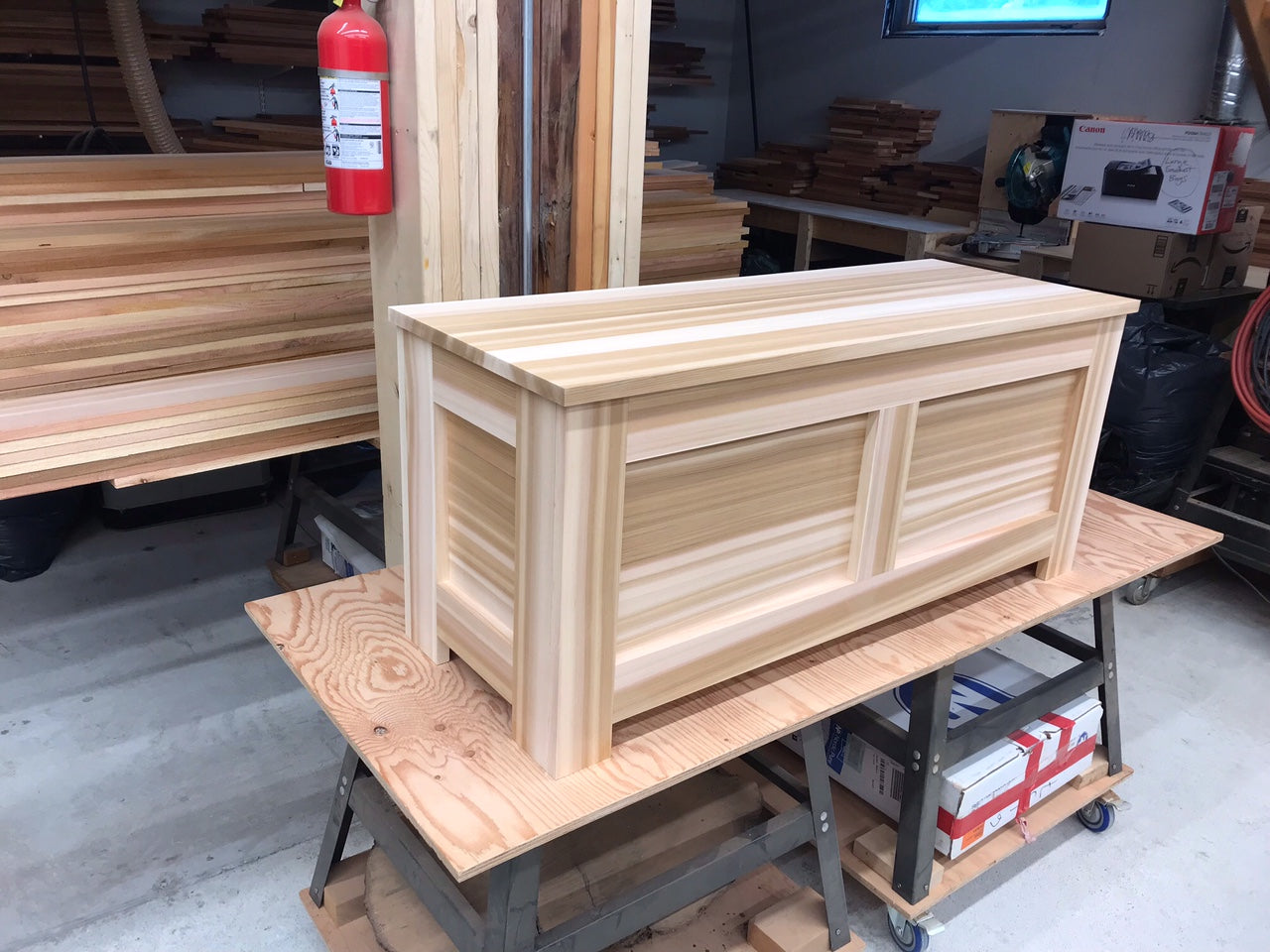 Cedar Blanket Chest